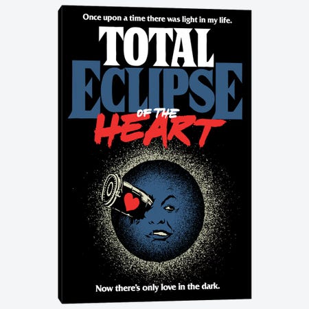 Total Eclipse Of The Heart Canvas Print #BBY248} by Butcher Billy Canvas Art Print