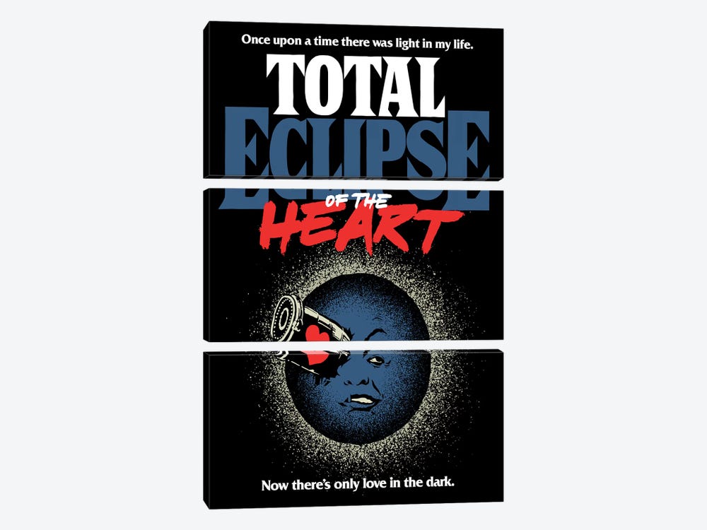 Total Eclipse Of The Heart by Butcher Billy 3-piece Art Print