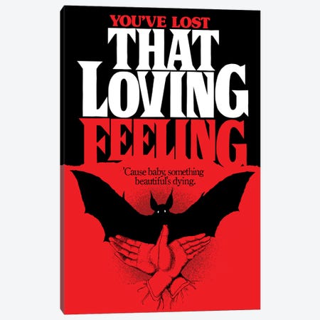 You've Lost That Loving Feeling Canvas Print #BBY250} by Butcher Billy Canvas Art