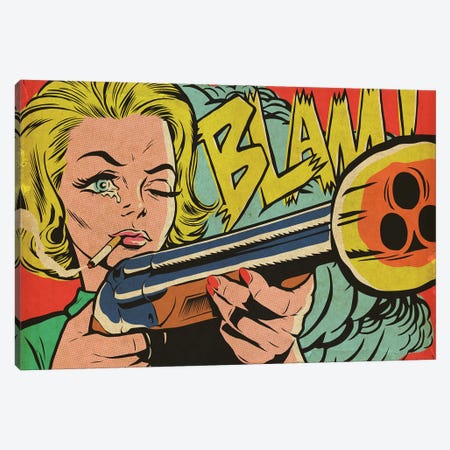 Mad Women Canvas Print #BBY257} by Butcher Billy Art Print