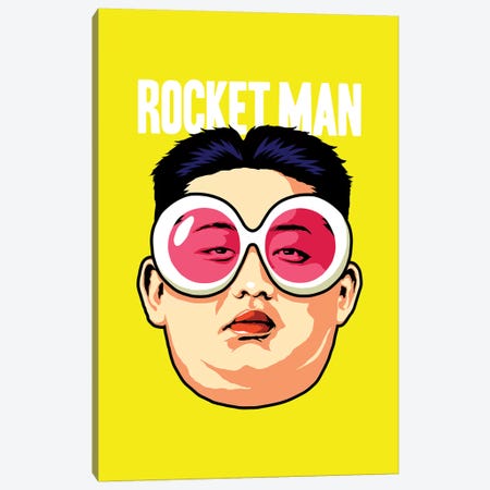 Rocket Man Canvas Print #BBY259} by Butcher Billy Canvas Artwork