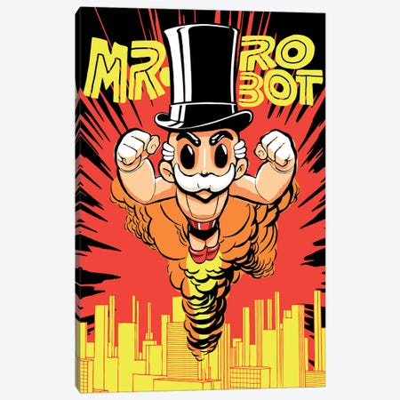 The Robots Canvas Print #BBY263} by Butcher Billy Canvas Print
