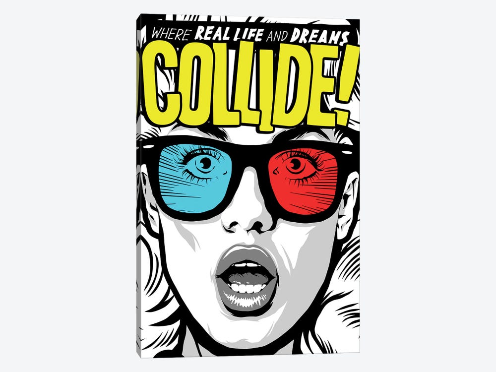 Collide by Butcher Billy 1-piece Canvas Wall Art