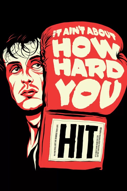 How Hard You Hit by Butcher Billy wall art