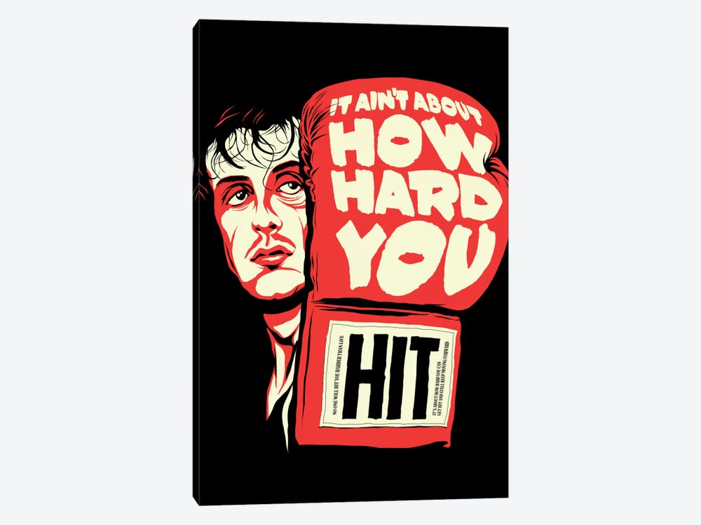 How Hard You Hit by Butcher Billy 1-piece Canvas Art Print