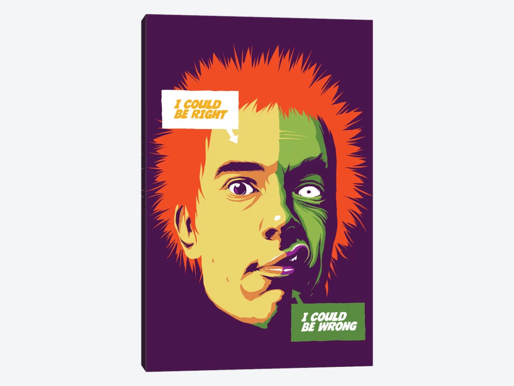 I Could Be Wrong #Rise by Butcher Billy 1-piece Canvas Artwork