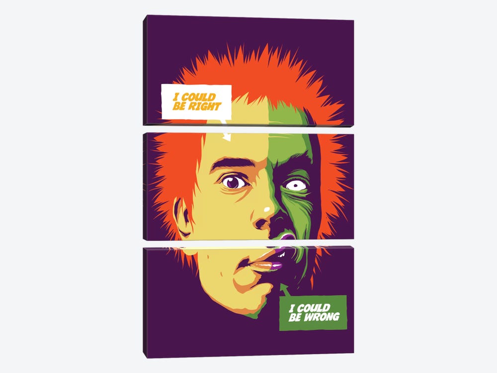 I Could Be Wrong #Rise by Butcher Billy 3-piece Canvas Wall Art