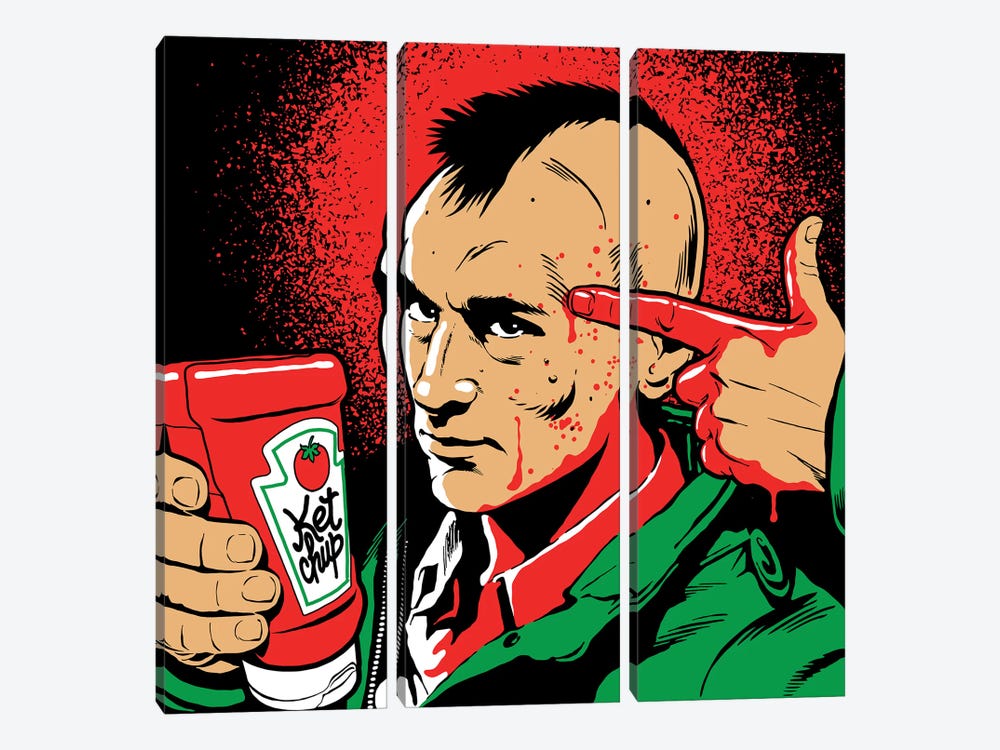 The Tomato Driver by Butcher Billy 3-piece Canvas Art