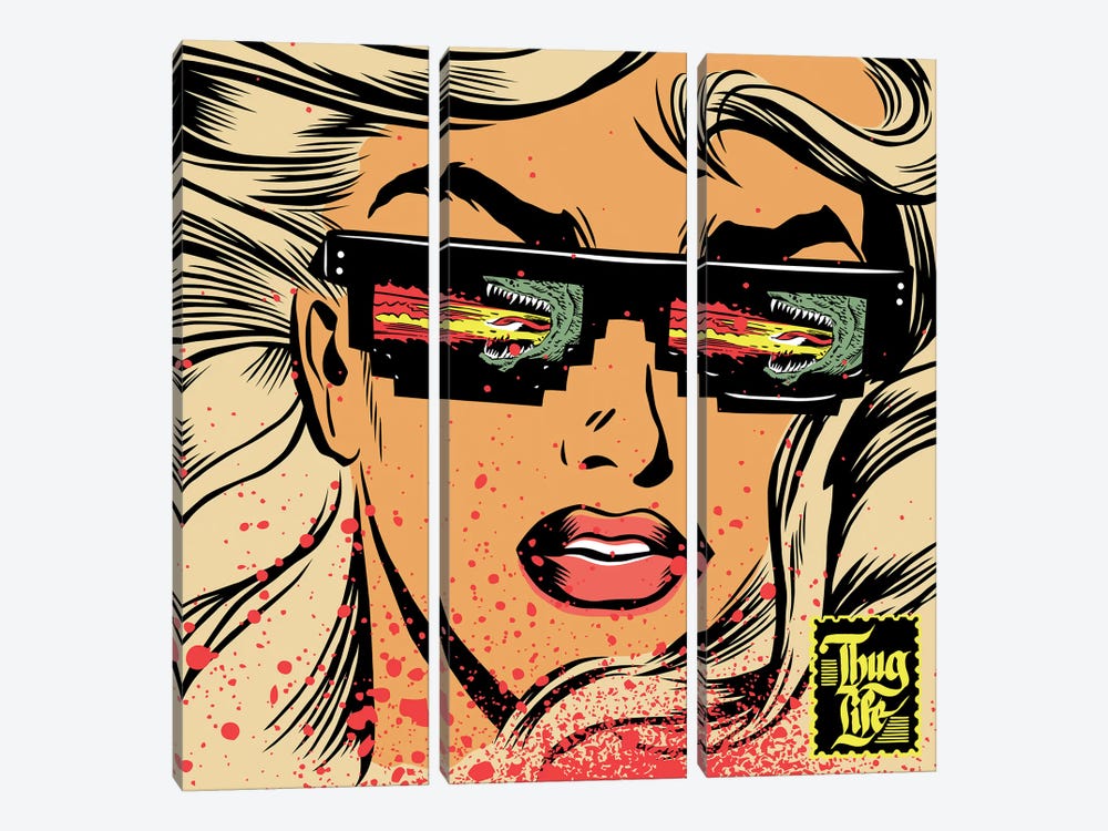 Game of Thugs by Butcher Billy 3-piece Canvas Art