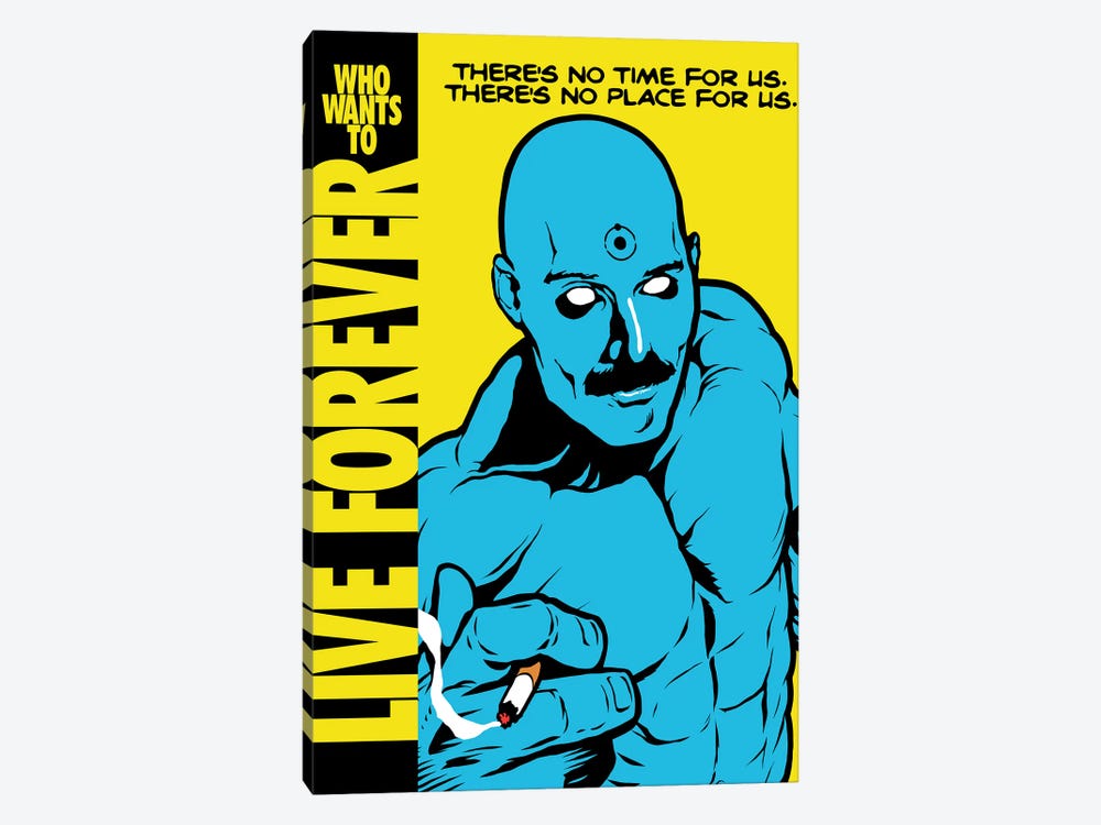 Live Forever by Butcher Billy 1-piece Art Print