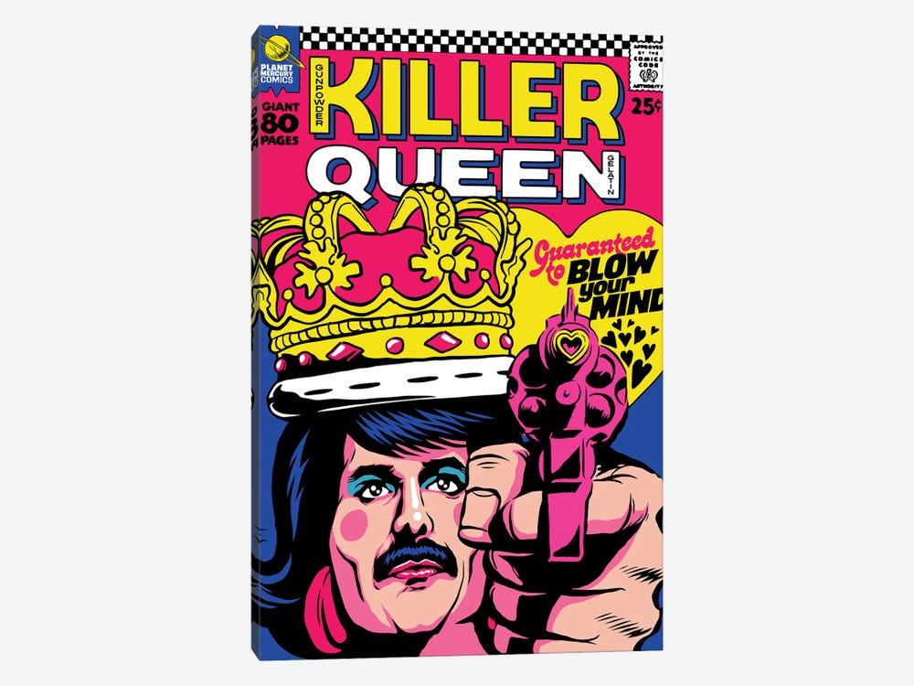 The Killer by Butcher Billy 1-piece Canvas Artwork