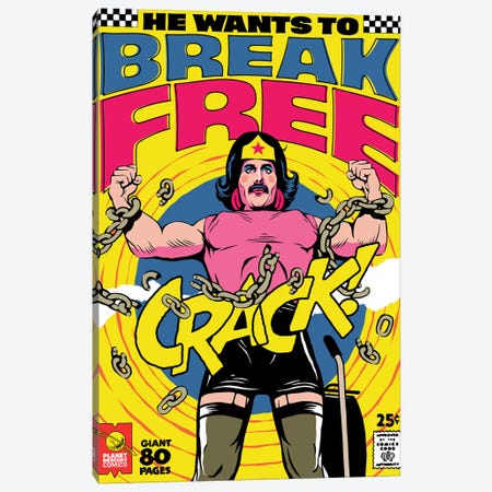 Breaking Free Canvas Print #BBY297} by Butcher Billy Canvas Print