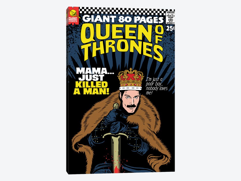 The Throne by Butcher Billy 1-piece Canvas Wall Art