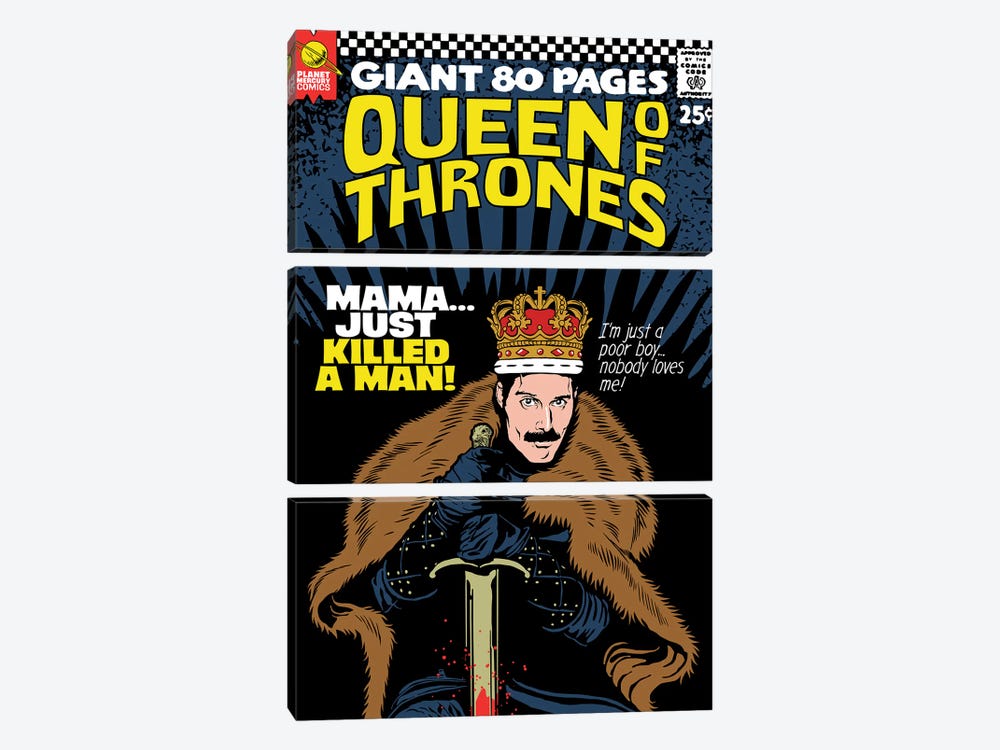 The Throne by Butcher Billy 3-piece Canvas Wall Art