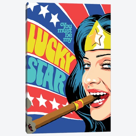 The Star Canvas Print #BBY301} by Butcher Billy Canvas Wall Art