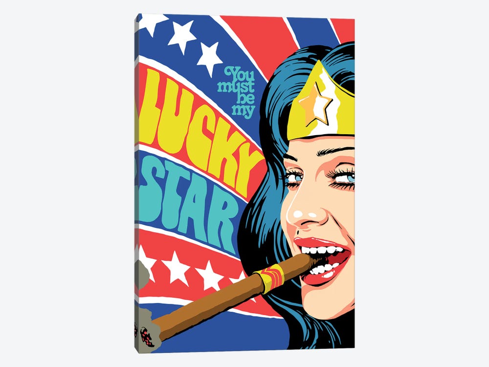 The Star by Butcher Billy 1-piece Canvas Art Print