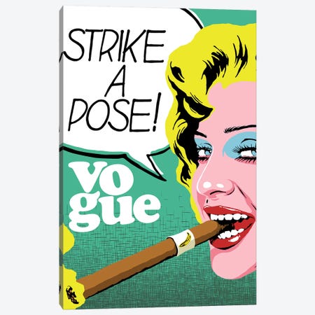 The Pose Canvas Print #BBY305} by Butcher Billy Canvas Print
