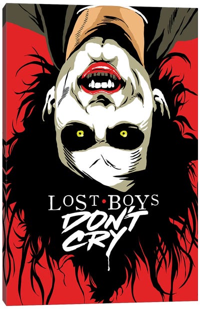 Cry Boys Canvas Art Print - Horror Movies