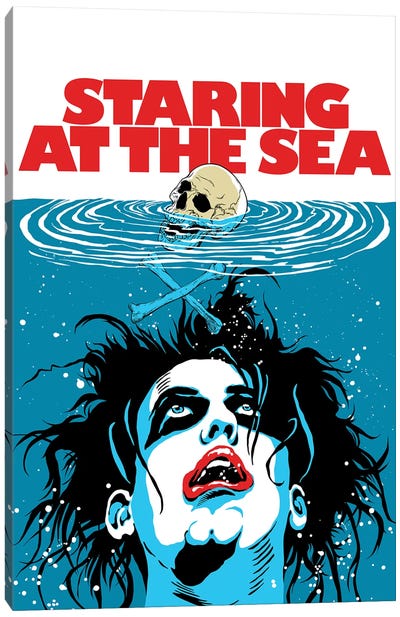 The Sea Canvas Art Print - Thriller Movie Art
