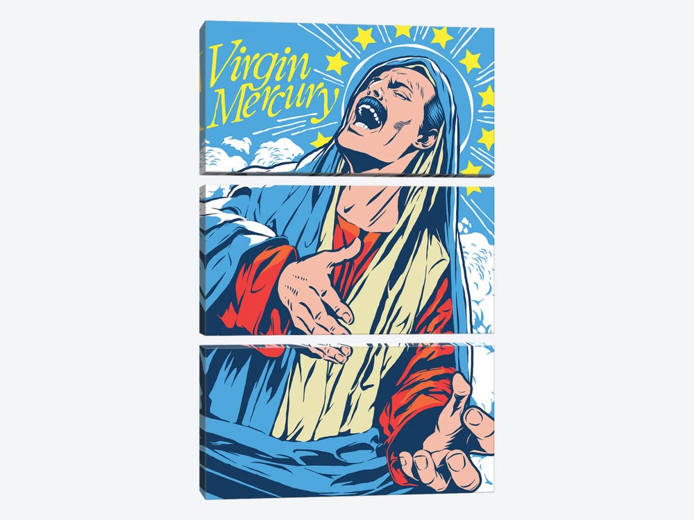 Virgin Mercury 3-piece Art Print