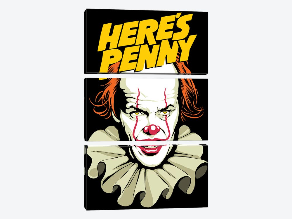 Here's Penny by Butcher Billy 3-piece Canvas Art