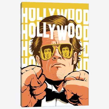 Hollywood Canvas Print #BBY332} by Butcher Billy Art Print