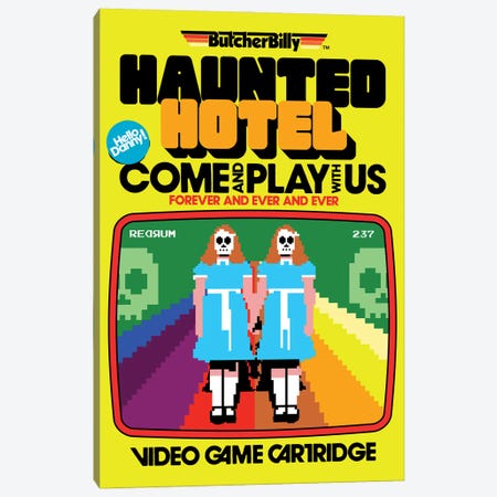 Haunted Hotel Canvas Print #BBY335} by Butcher Billy Canvas Art