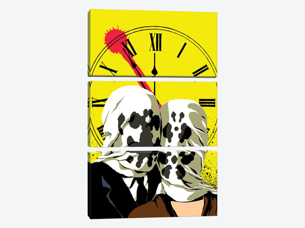 The Doomsday Lovers by Butcher Billy 3-piece Canvas Print