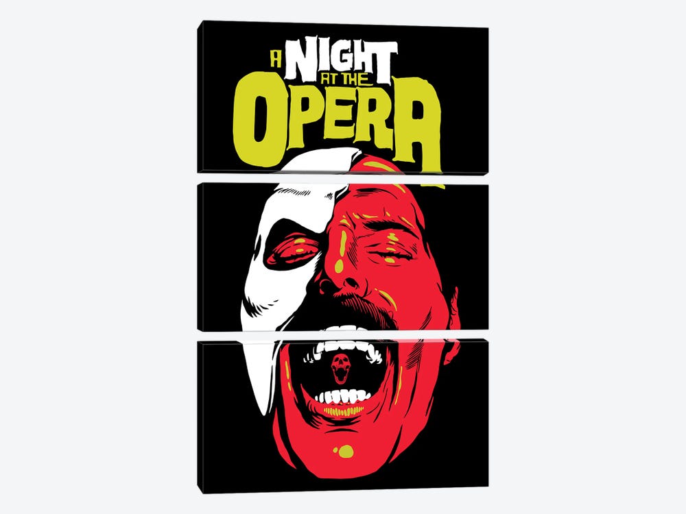 The Opera by Butcher Billy 3-piece Canvas Art Print