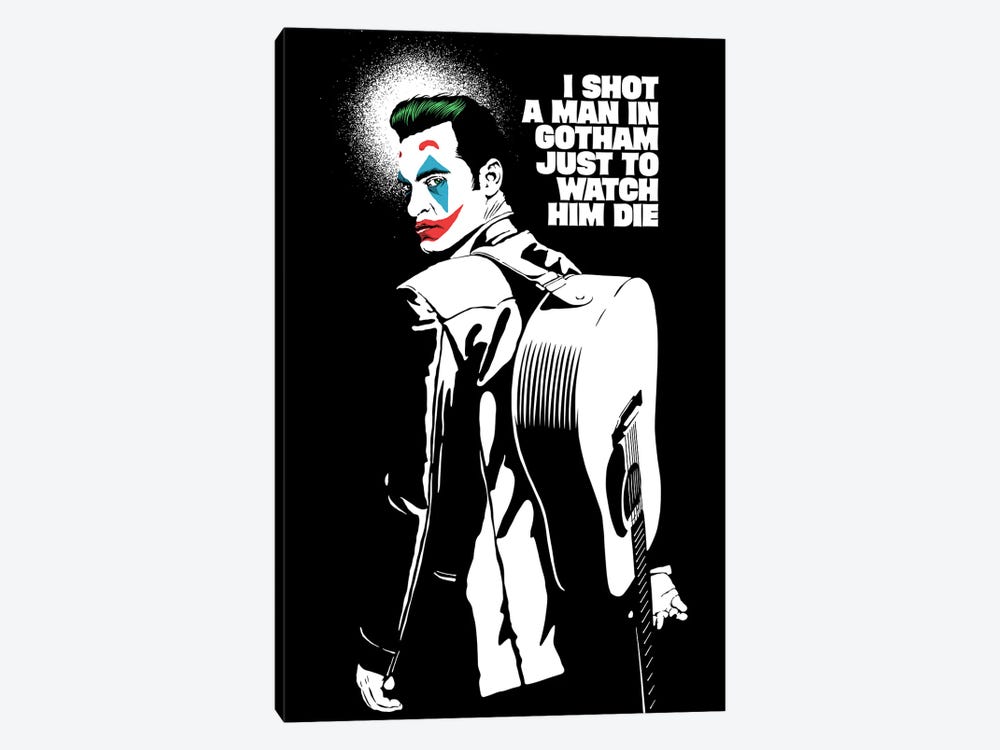 The Shot - Black And White by Butcher Billy 1-piece Art Print