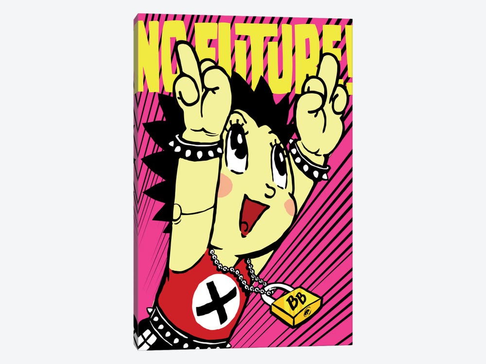 No Future II by Butcher Billy 1-piece Canvas Wall Art