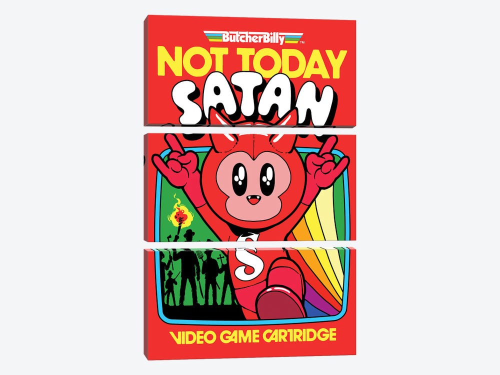Not Today by Butcher Billy 3-piece Canvas Art