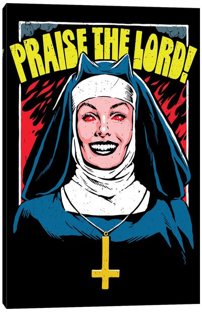 Praise The Lord Canvas Art Print - Butcher Billy