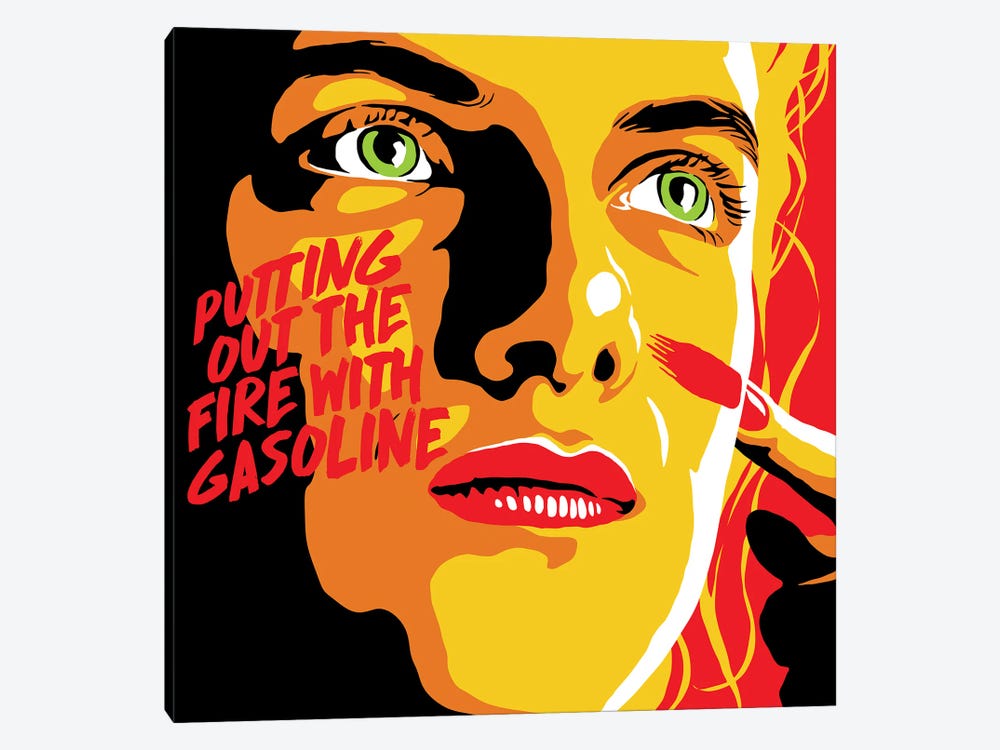 Putting Out The Fire by Butcher Billy 1-piece Canvas Art