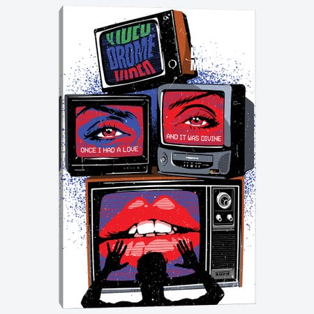 The Video Canvas Print #BBY360} by Butcher Billy Canvas Artwork