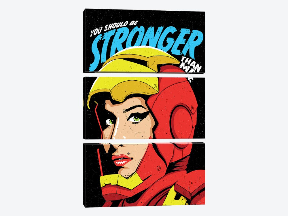 Stronger by Butcher Billy 3-piece Art Print