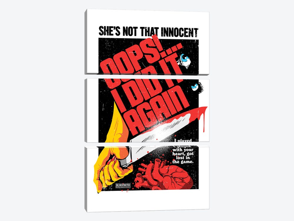 The Innocent by Butcher Billy 3-piece Canvas Wall Art