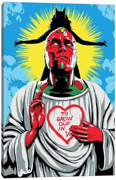 To Grow Old In I Canvas Art Print - Butcher Billy