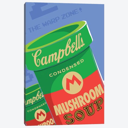 Welcome to the Warhol Zone Canvas Print #BBY40} by Butcher Billy Canvas Art Print