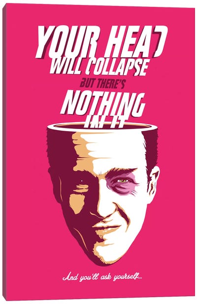 Your Head will Collapse Canvas Art Print - Butcher Billy