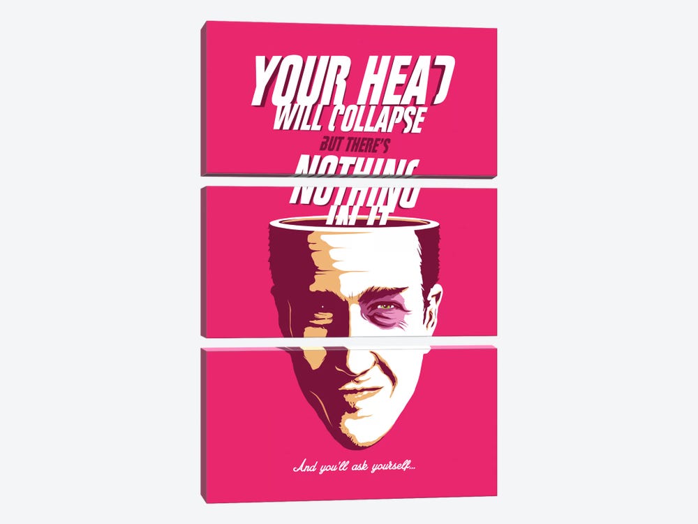 Your Head will Collapse by Butcher Billy 3-piece Canvas Wall Art