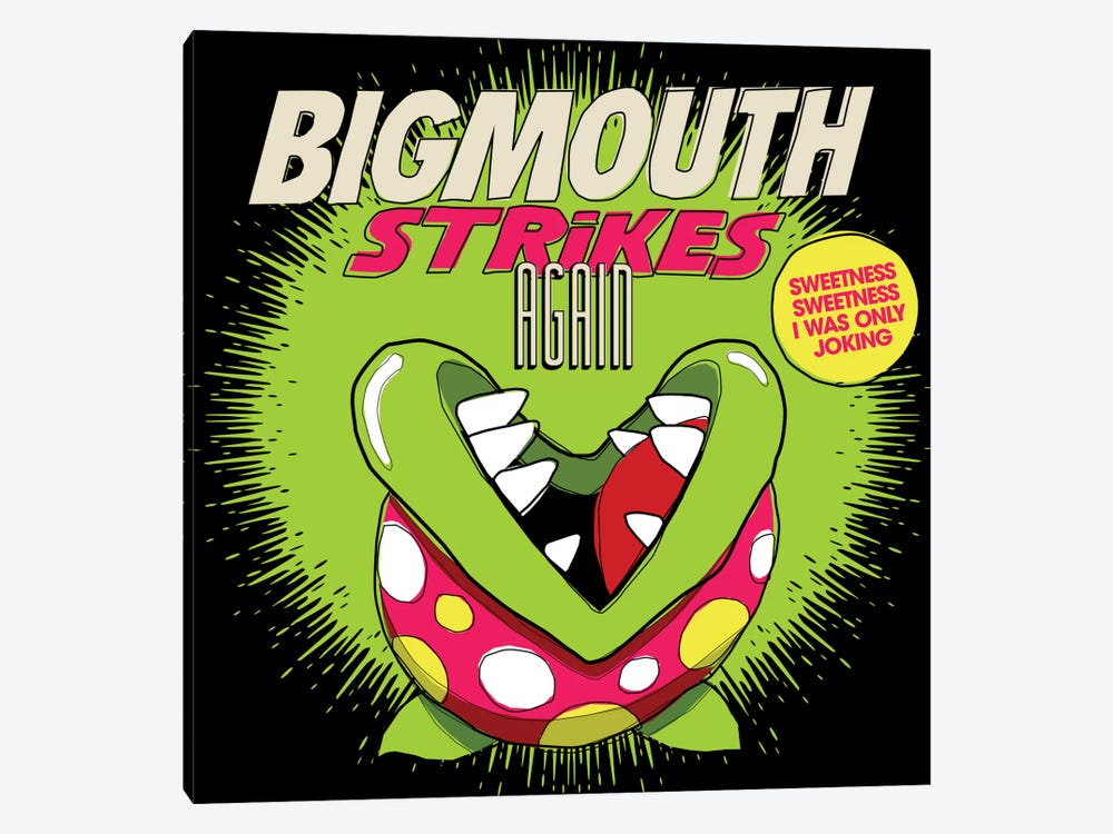 8-bit Smiths Project - Bigmouth Strikes Again by Butcher Billy 1-piece Art Print