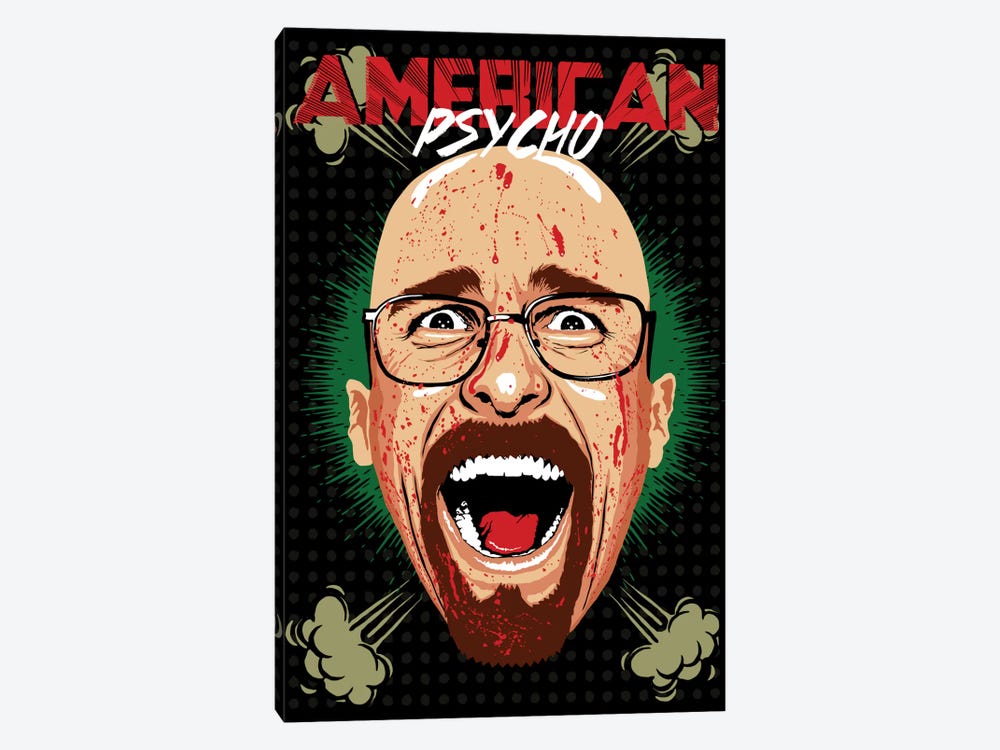 American Psycho - Breaking Bad Edition by Butcher Billy 1-piece Canvas Print