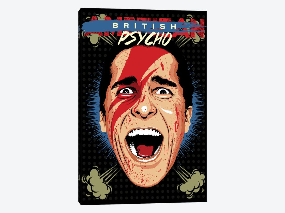 American Psycho - British Edition by Butcher Billy 1-piece Canvas Art