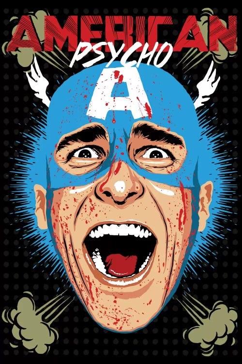 american psycho book cover art