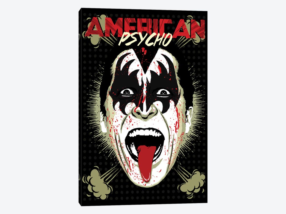 American Psycho - RocknRoll All Night Edition by Butcher Billy 1-piece Canvas Artwork