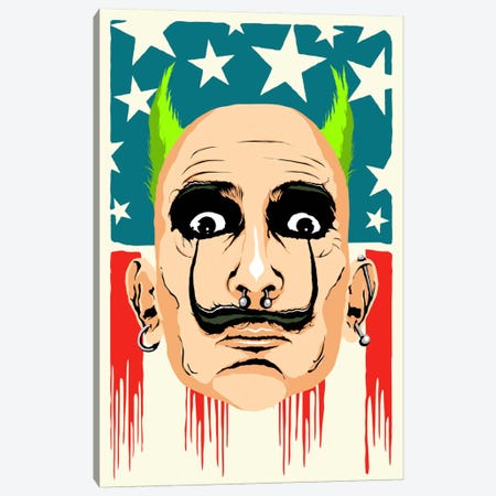 Smack my Dali Up Canvas Print #BBY67} by Butcher Billy Canvas Wall Art