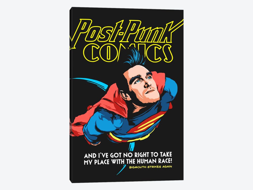 Supermouth Strikes Again by Butcher Billy 1-piece Canvas Art