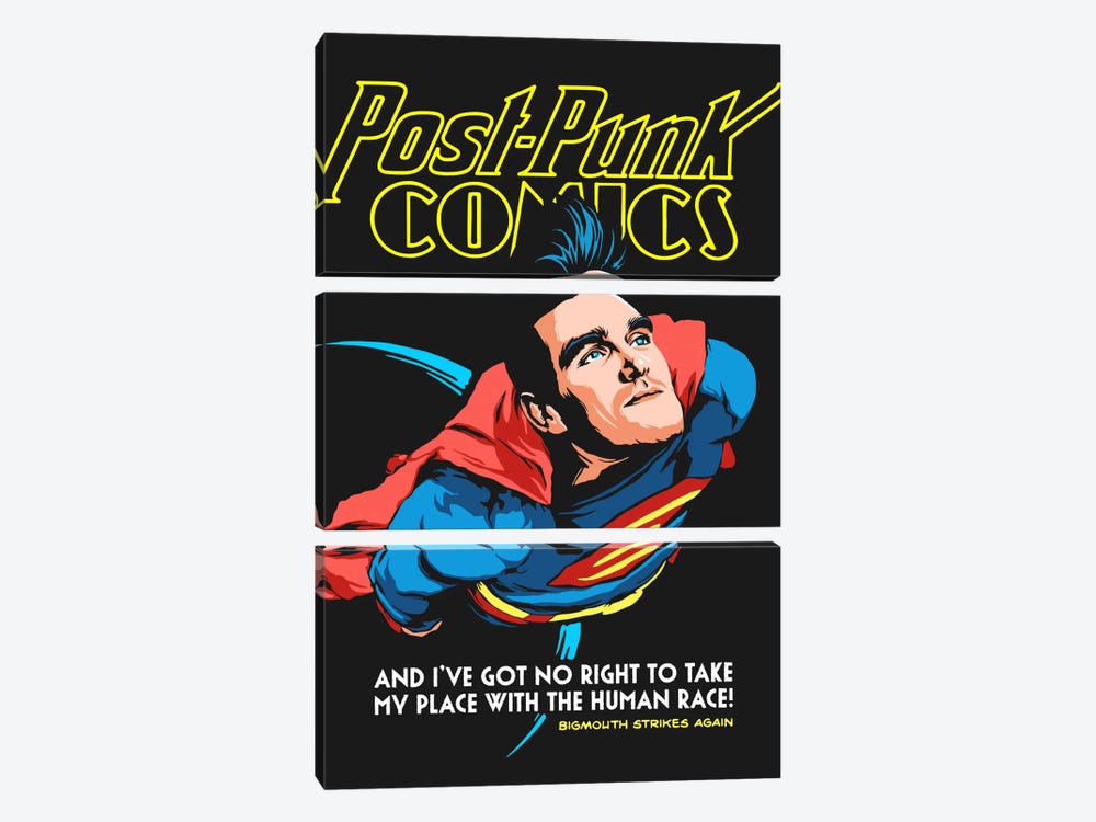 Supermouth Strikes Again by Butcher Billy 3-piece Canvas Wall Art