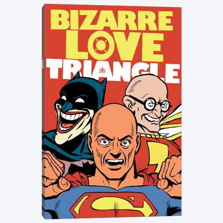 Bizarre Love Triangle Canvas Print #BBY7} by Butcher Billy Canvas Print